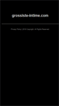 Mobile Screenshot of grossiste-intime.com